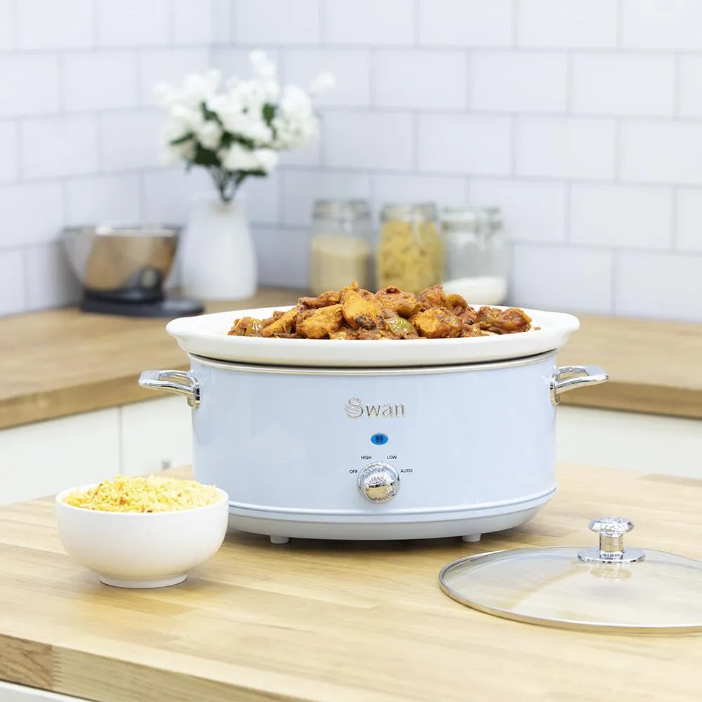 Swan 6.5L Slow Cooker Retro