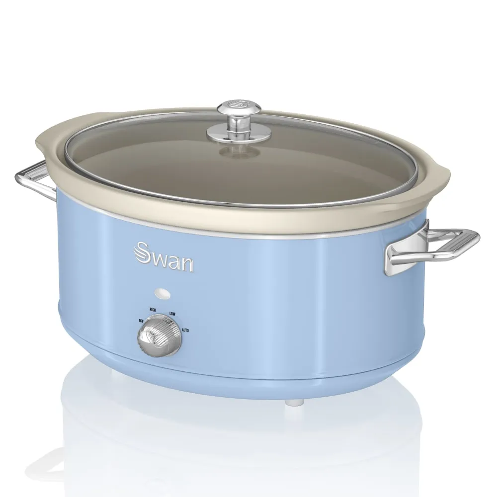 Swan 6.5L Slow Cooker Retro