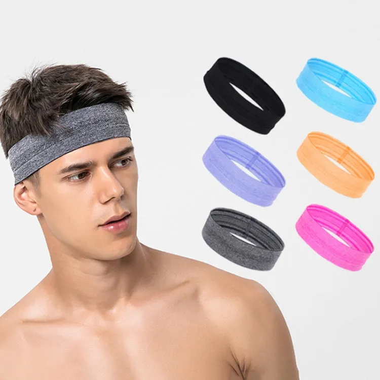 T1 Outdoor Sports Sweat Guide Headband(Rose Red)