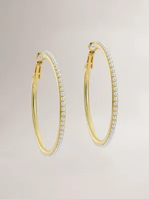 TED BAKER PERLA HOOP EARRING