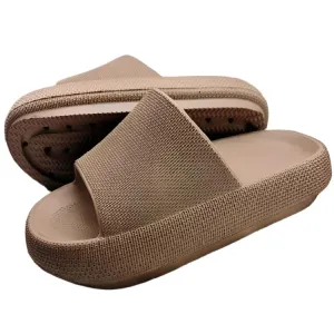 TEEK - Thick Sole Soft Bread Slippers