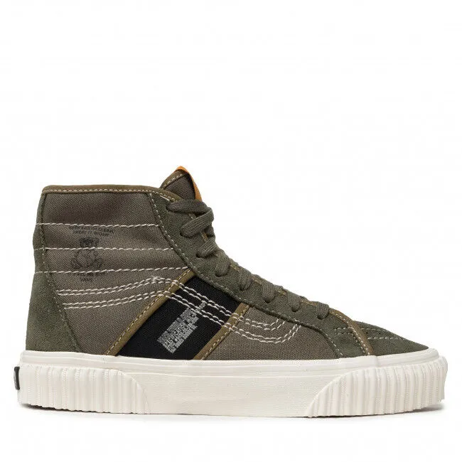 Vans Sk8-Hi Gym Issue VN0A5JIUA061 Men's Olive Green Skateboarding Shoes HS3851