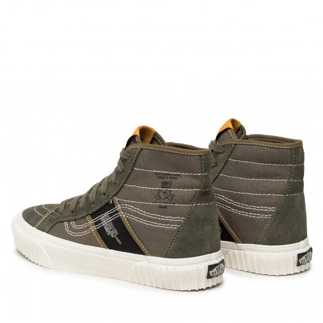 Vans Sk8-Hi Gym Issue VN0A5JIUA061 Men's Olive Green Skateboarding Shoes HS3851