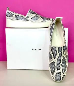 VINCE NEW SAXON 2 SLIP ONS SNEAKERS -  8