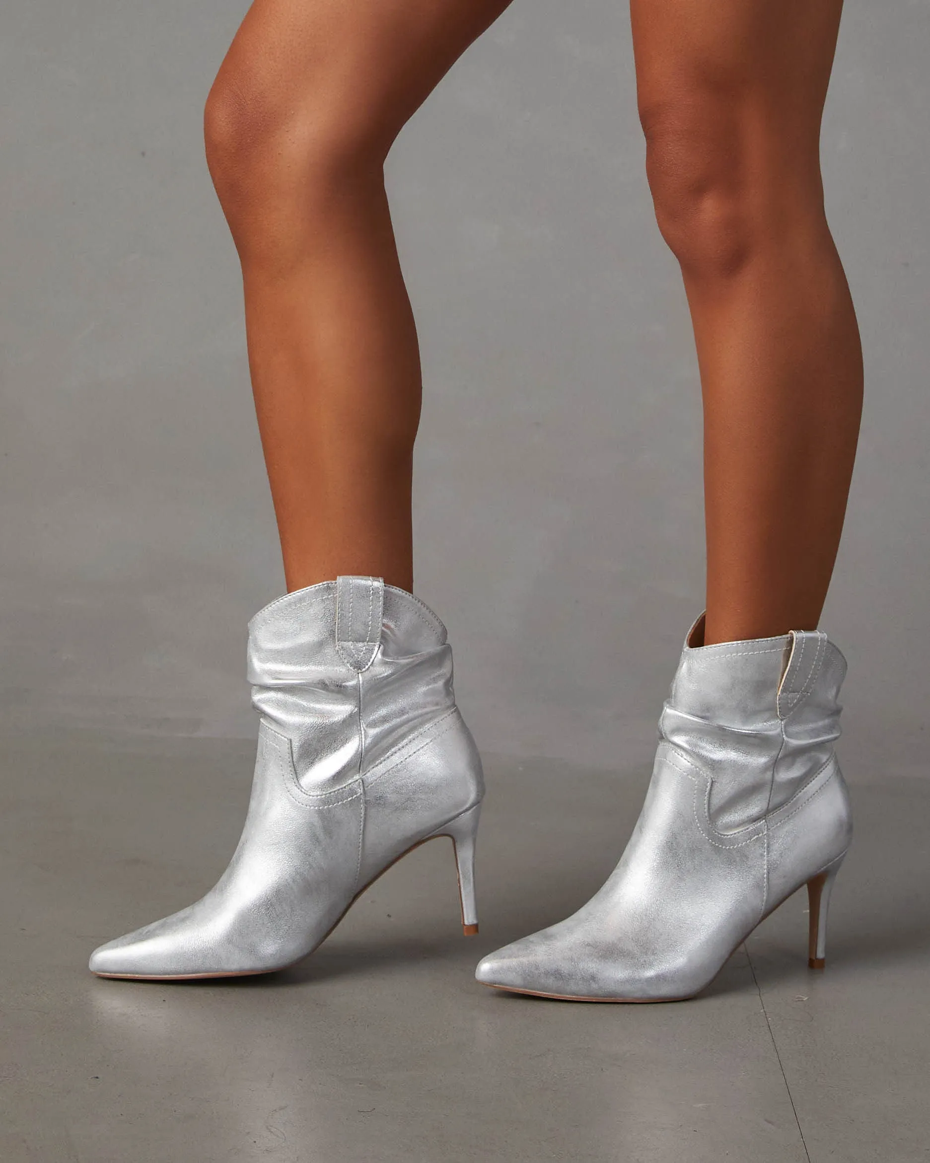 Walk With Me Stiletto Booties