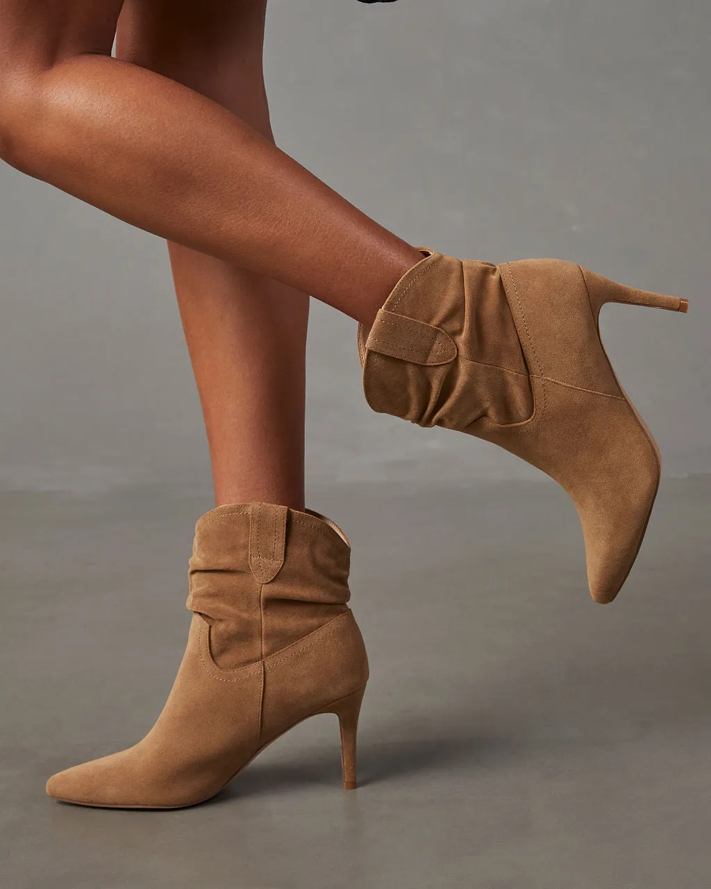 Walk With Me Stiletto Booties