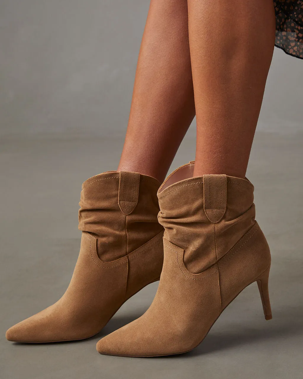 Walk With Me Stiletto Booties