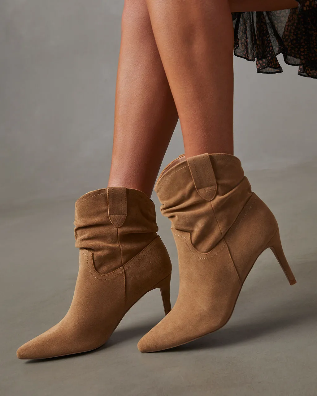 Walk With Me Stiletto Booties