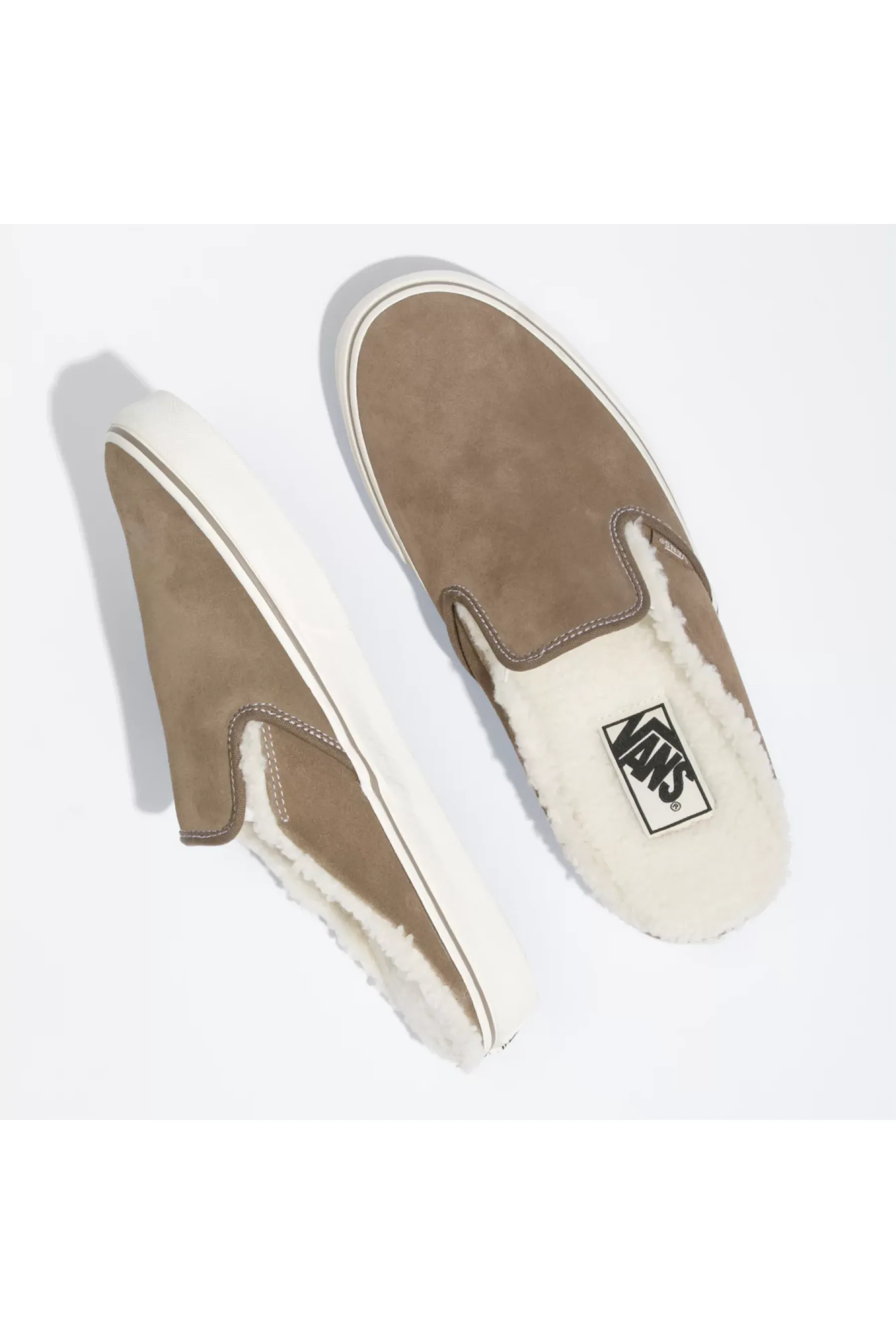 Walnut Marshmallow Classic Slip-On Mule