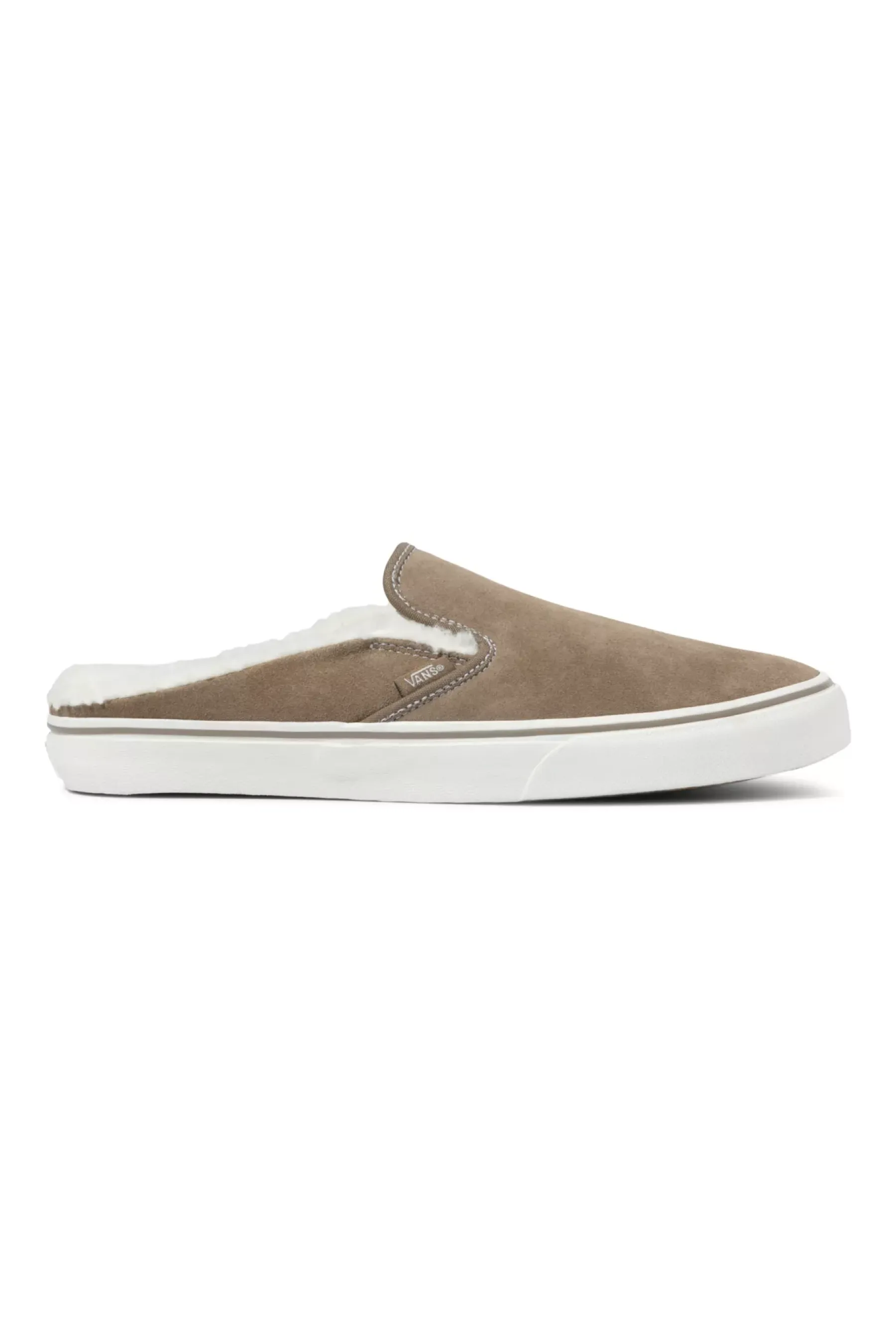 Walnut Marshmallow Classic Slip-On Mule