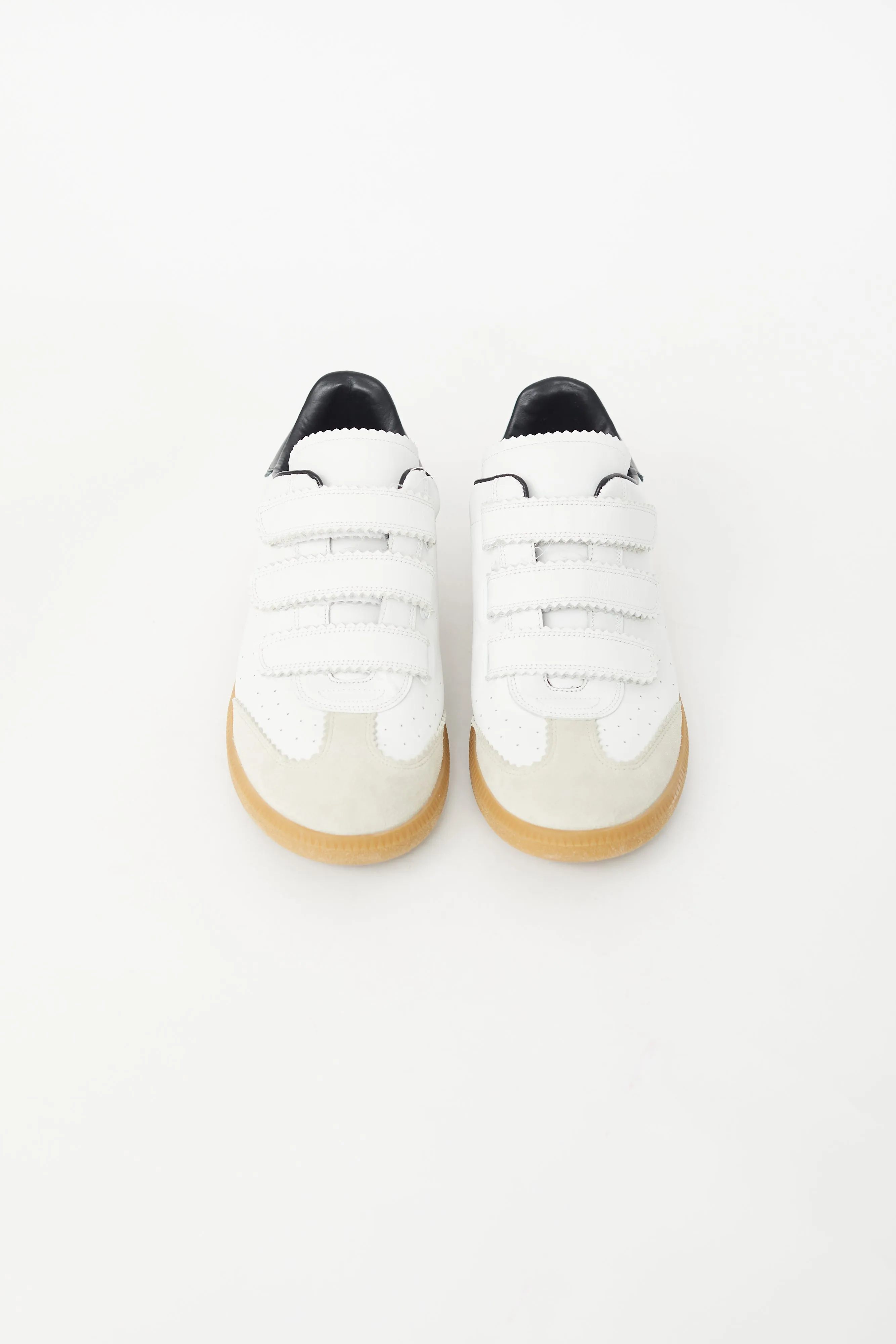 White Leather Bethy Sneaker