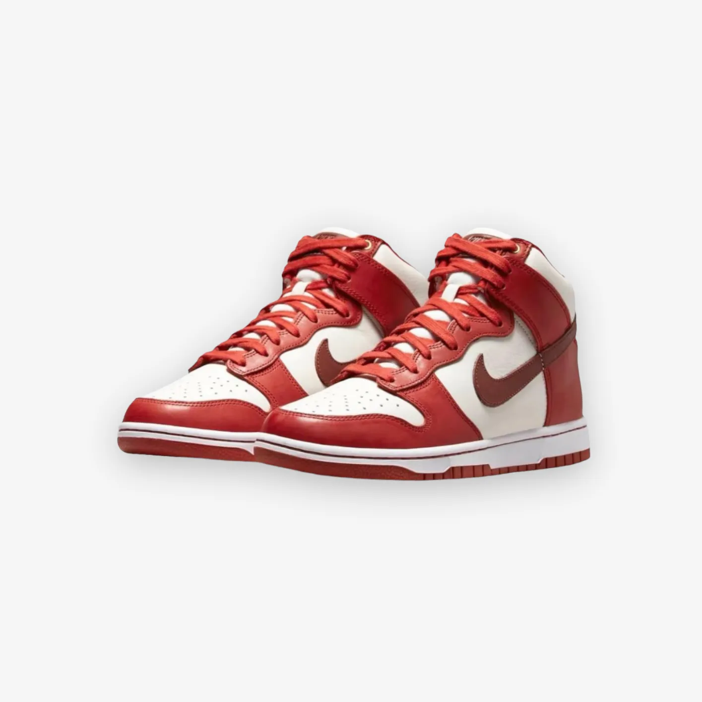 Women's Nike Dunk High LXX Cinnabar Mars Stone Sail White DX0346-600