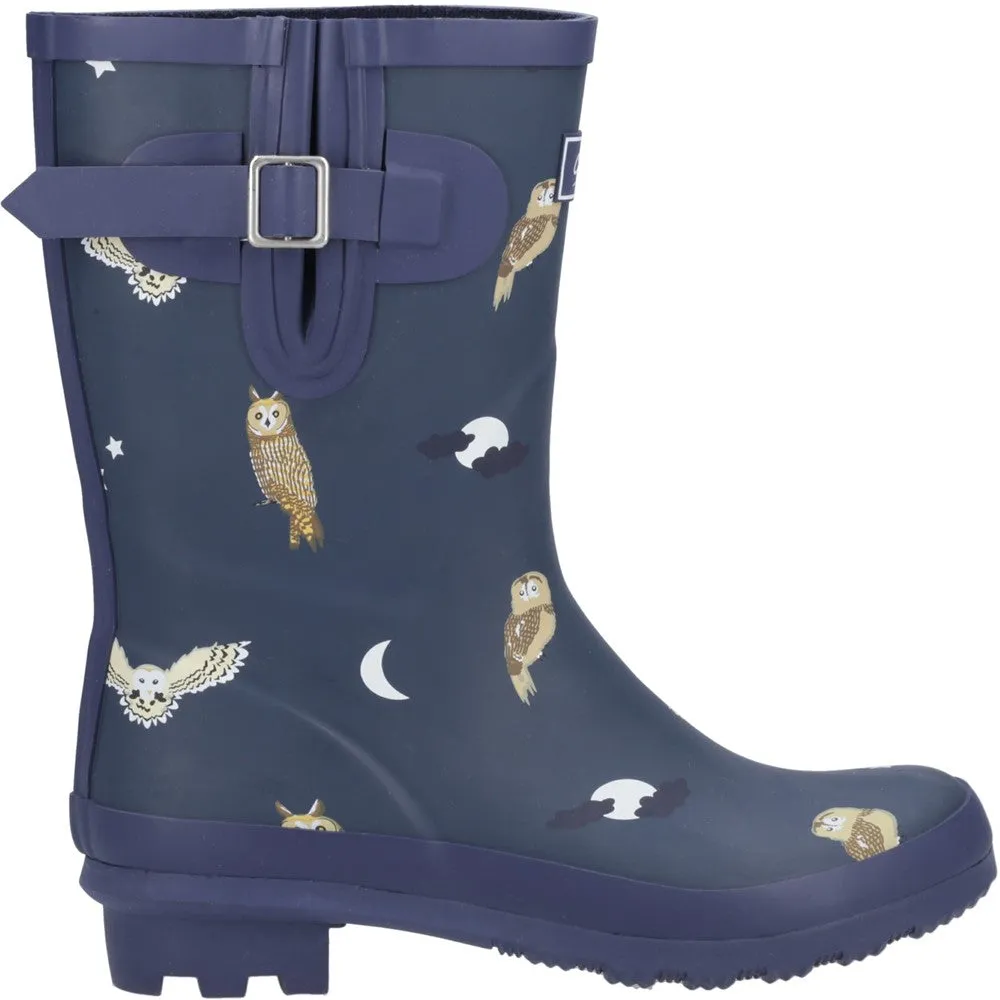 Woodland Mid Wellingtons Owls